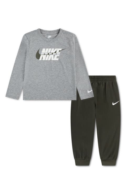 Kids' Swoosh T-Shirt and Pants Set