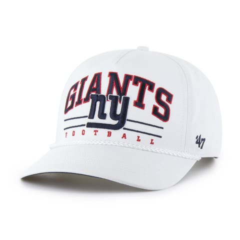 Men's '47 White New York Giants Roscoe Hitch Rope Adjustable Hat