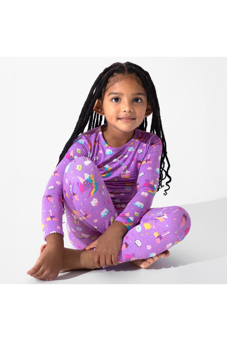 Kids' Gabby's Dollhouse Sweet Treats Set of 2 Piece Pajamas, Alternate, color, Gabby's Sweet Treats