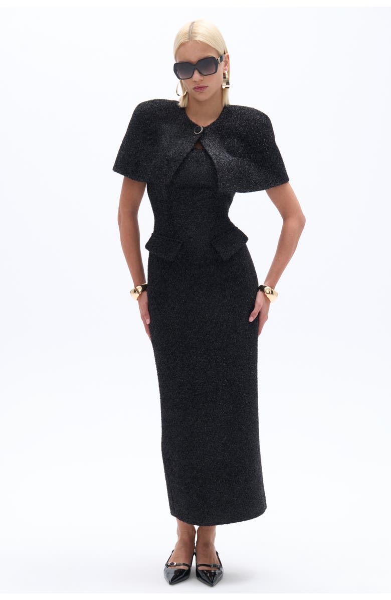 Nocturne Strapless Maxi Dress, Alternate, color, 