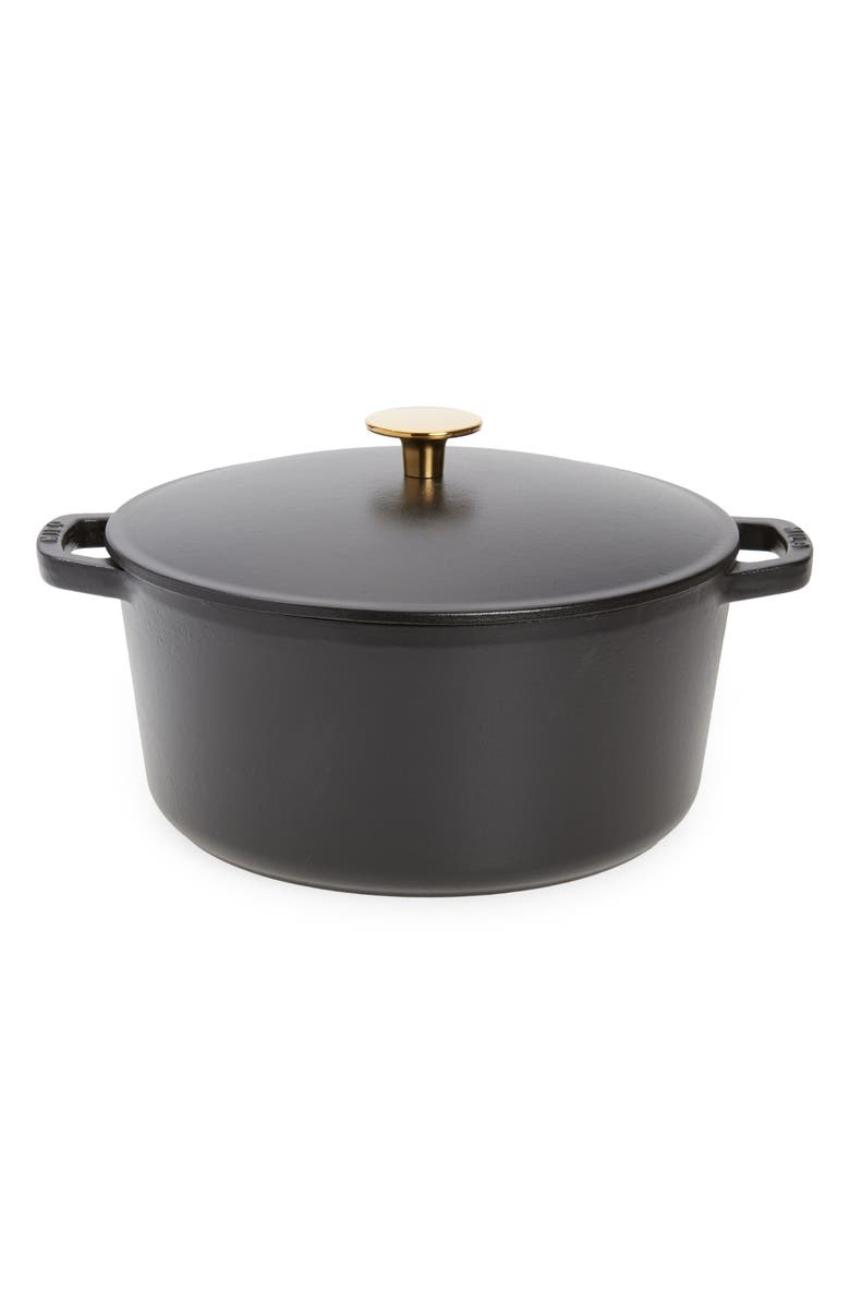 KANA Classic 5.5-Quart Enameled Cast Iron Dutch Oven, Main, color, 