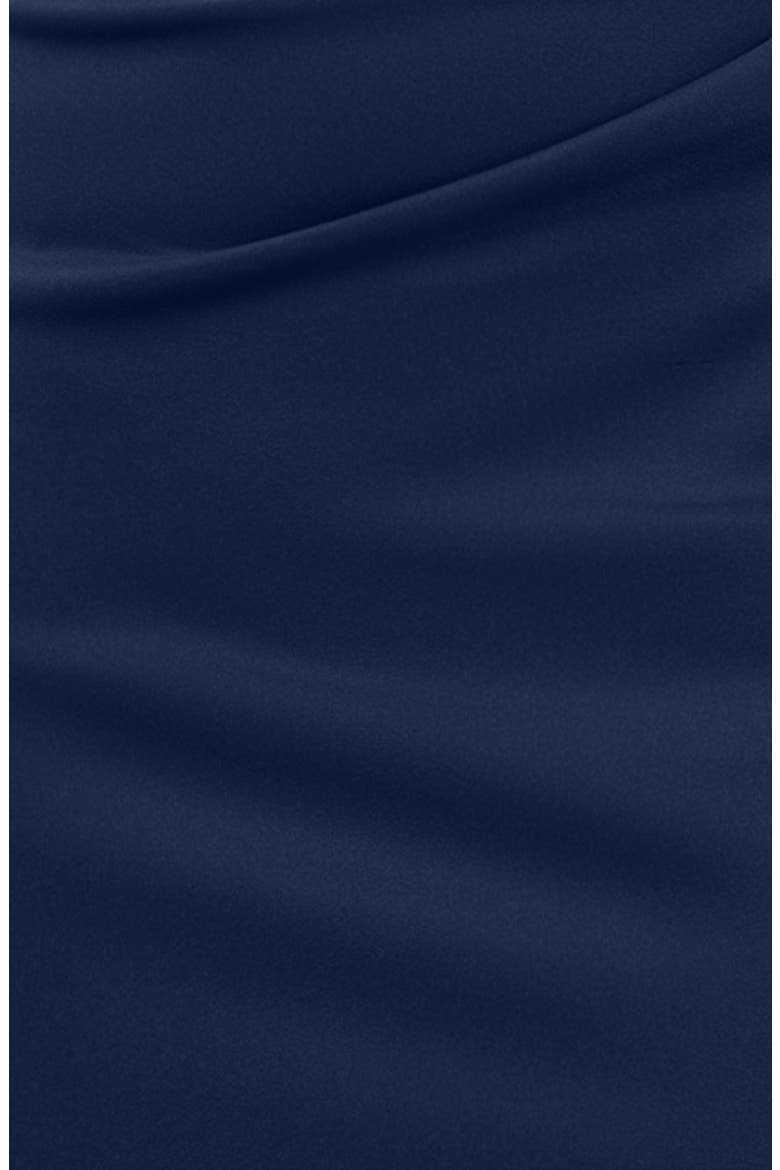Long Ruched Scuba Gown, Alternate, color, MIDNIGHT