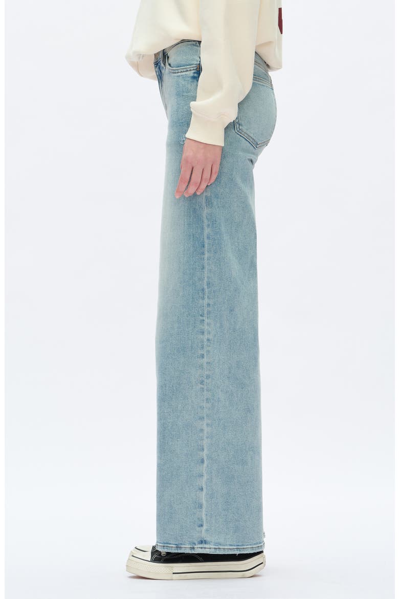 Mid Rise Wide Leg Jeans, Alternate, color, RETRO LIGHT BLUE