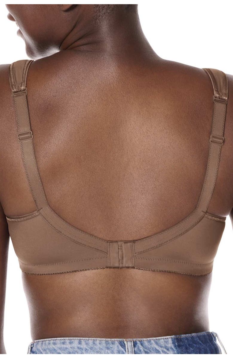 Amoena Isadora Wire-Free Bra, Alternate, color, Mocha