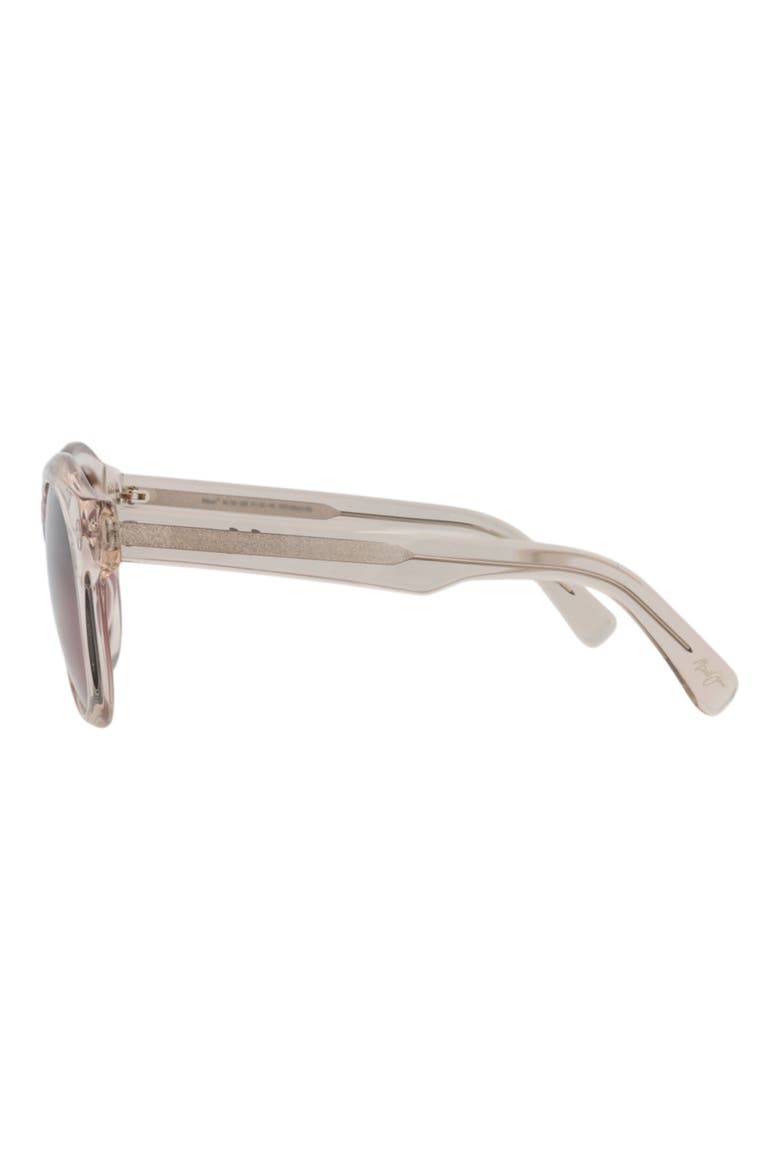 Round Polarized Sunglasses, Alternate, color, CRYSTAL CRYSTAL ROSE