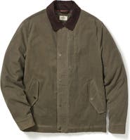 Marine Layer Waxed Canvas Barn Jacket