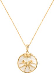 Freya Rose Zodiac Necklace