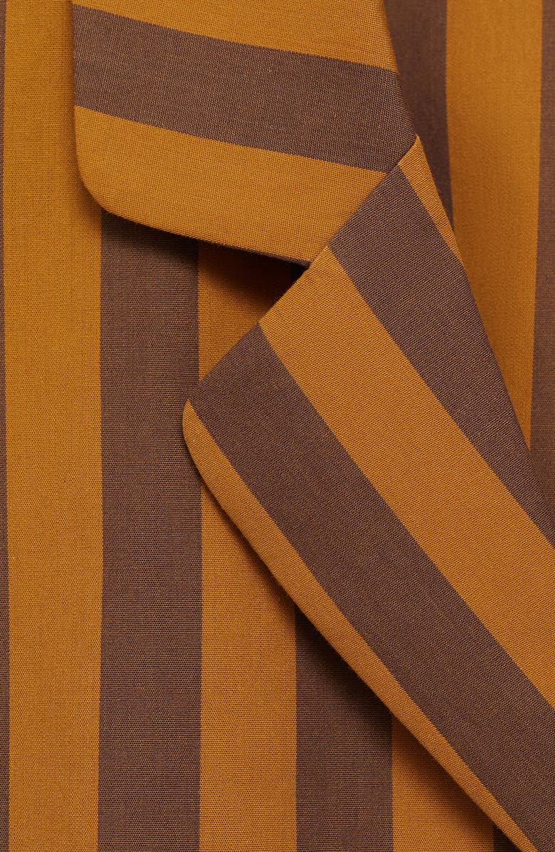 MANGO Stripe Cotton Pajama Top, Alternate, color, 