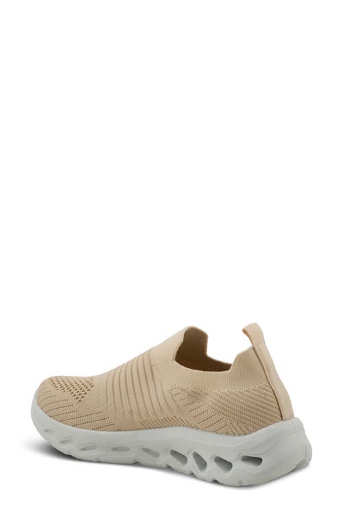 Flexus By Spring Step Scruggs Slip-on Sneaker In Beige