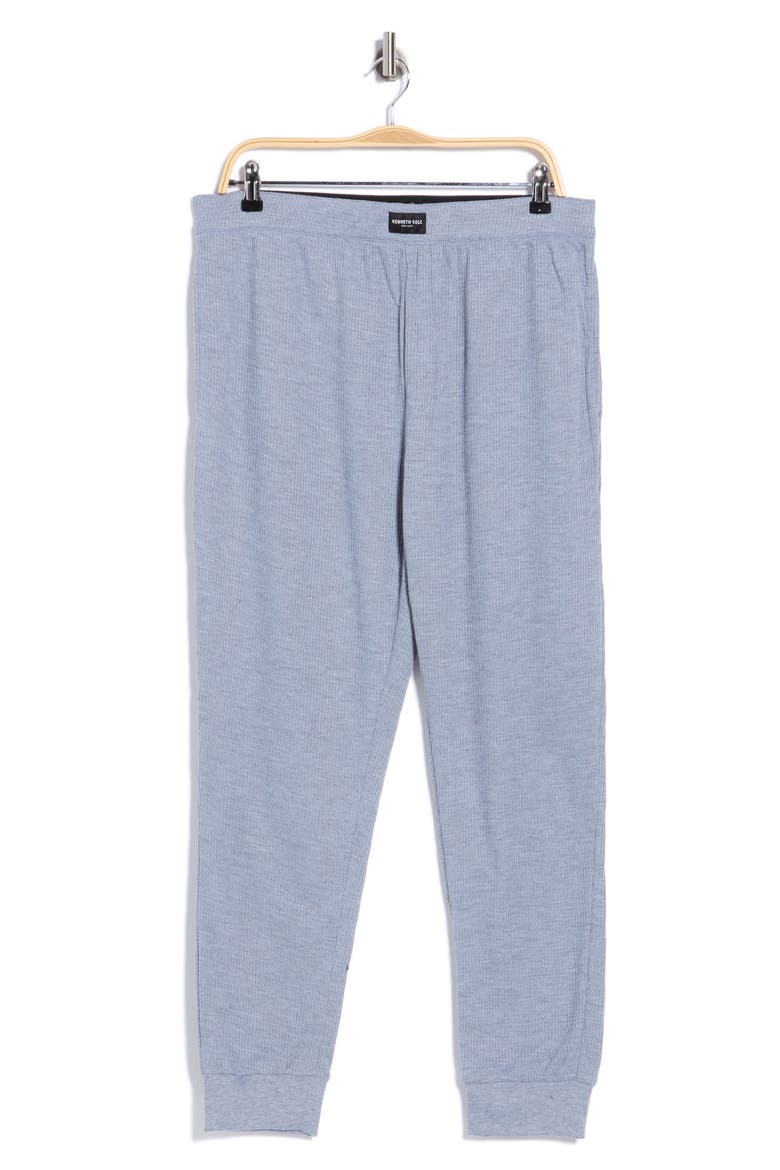 Thermal Waffle Knit Lounge Pants, Main, color, MEDIUM HEATHER GREY