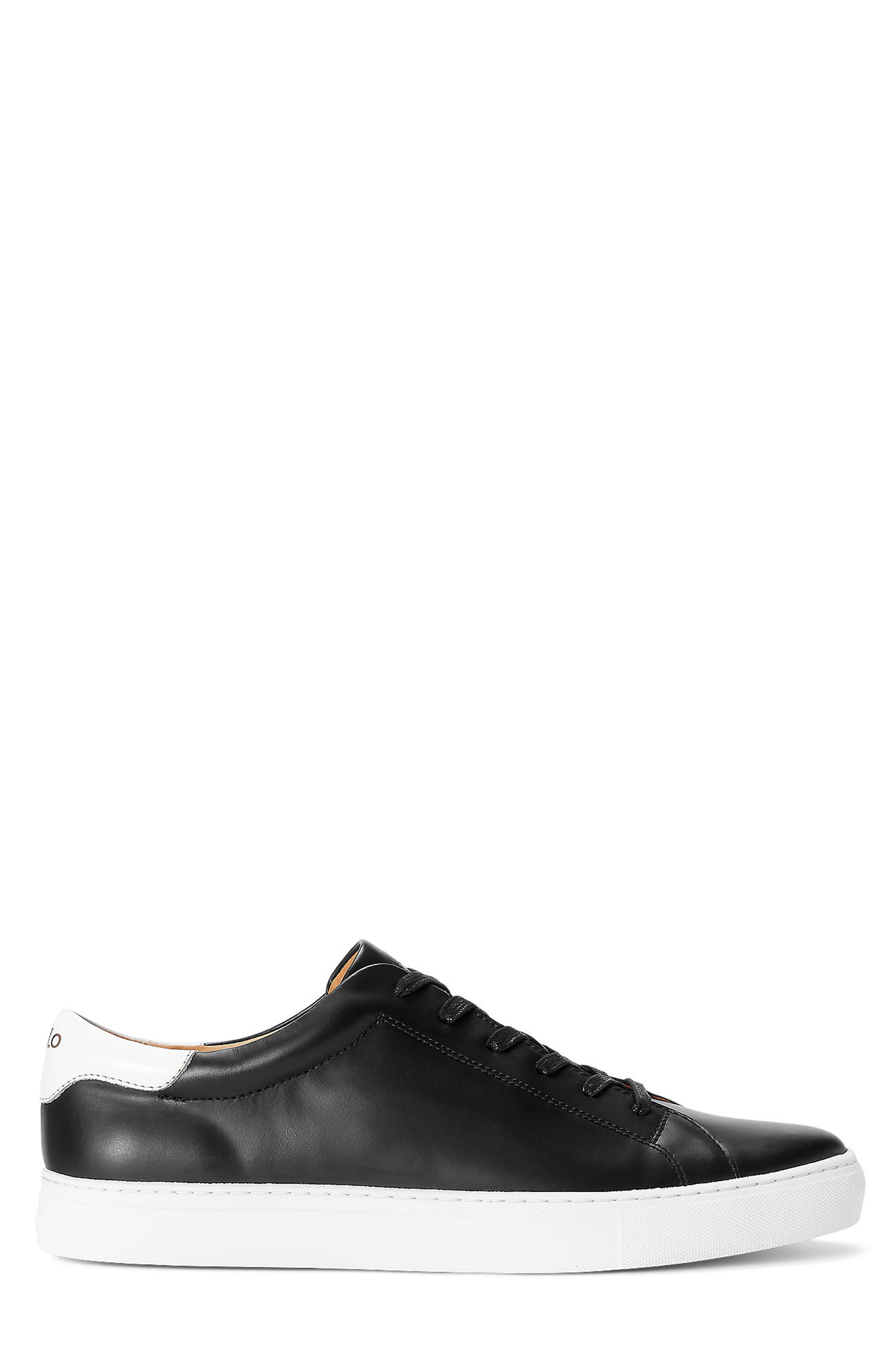 Ralph Lauren Jermain II Sneaker, Alternate, color, Black