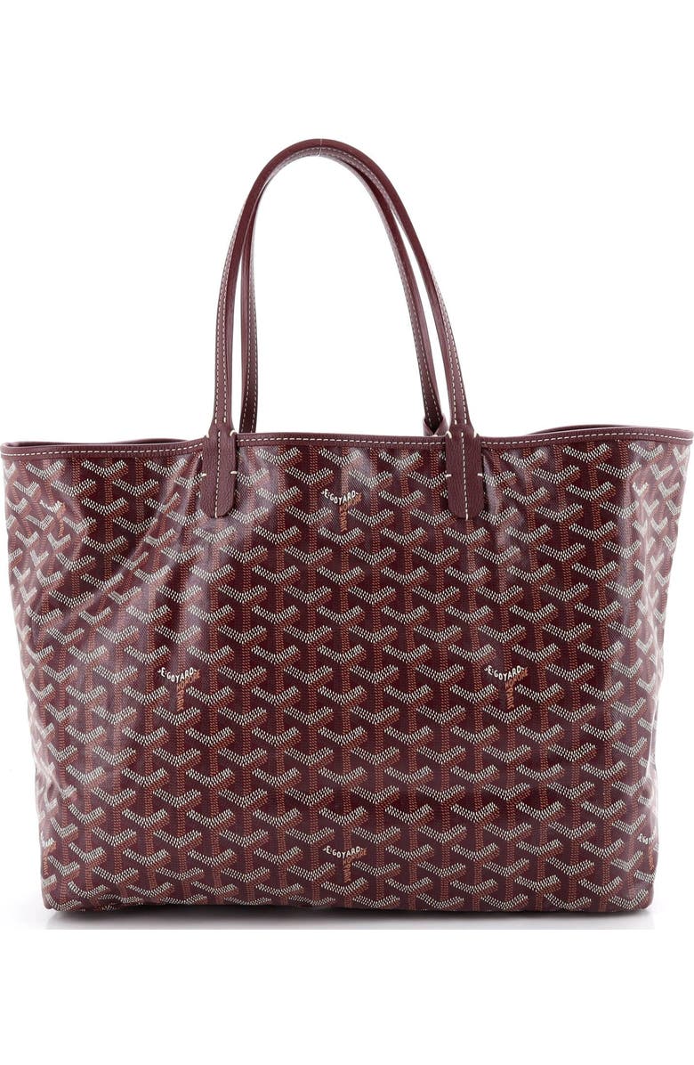 Pre-Owned Goyard Saint Louis Tote Coated Canvas PM, Main, color, Rose Gold