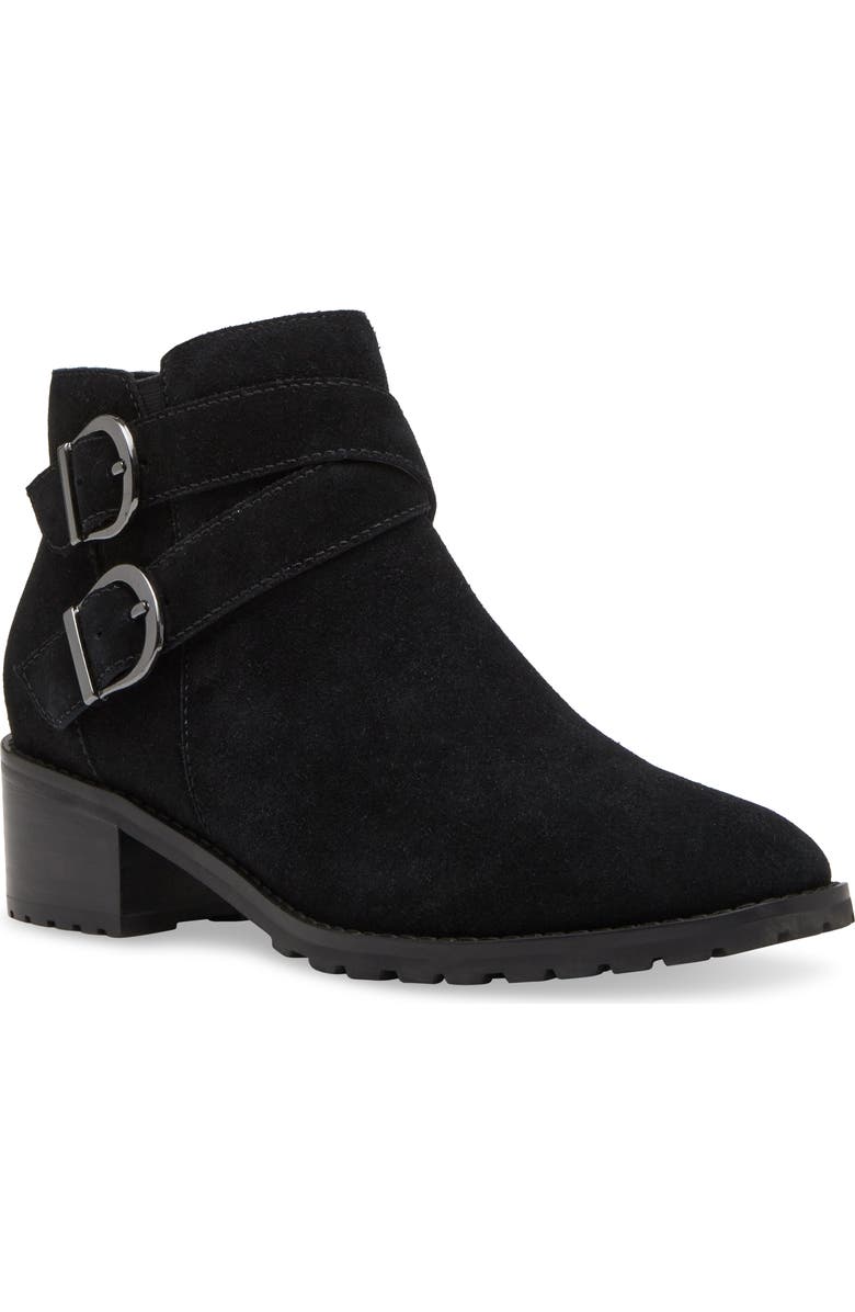 Blondo Sway Waterproof Bootie, Main, color, Black Suede