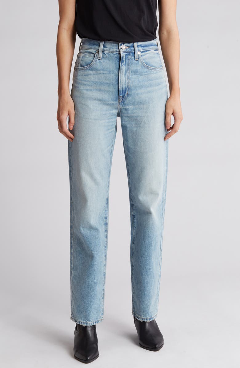 SLVRLAKE London Straight Leg Jeans, Main, color, 