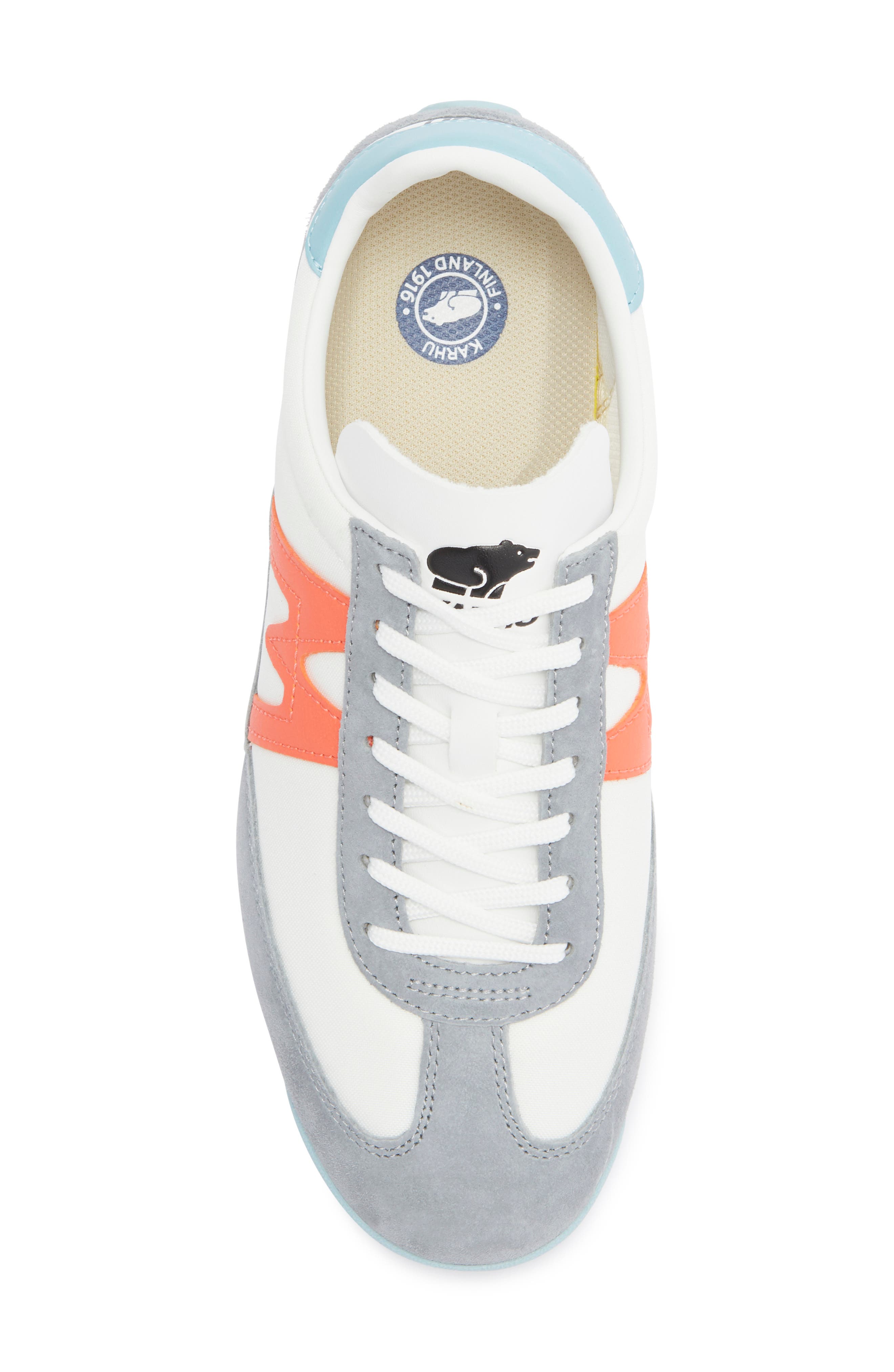 Karhu Gender Inclusive Mestari Sneaker, Alternate, color, Weathervane/ Nasturtium