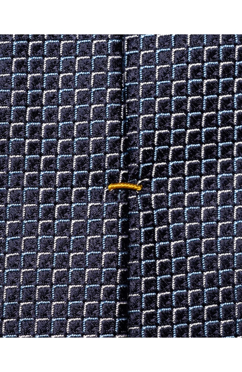 Eton Neat Geometric Silk Tie, Alternate, color, 