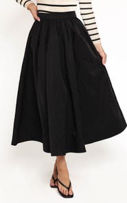 Petal & Pup Yuki Pleated Nylon Circle Skirt