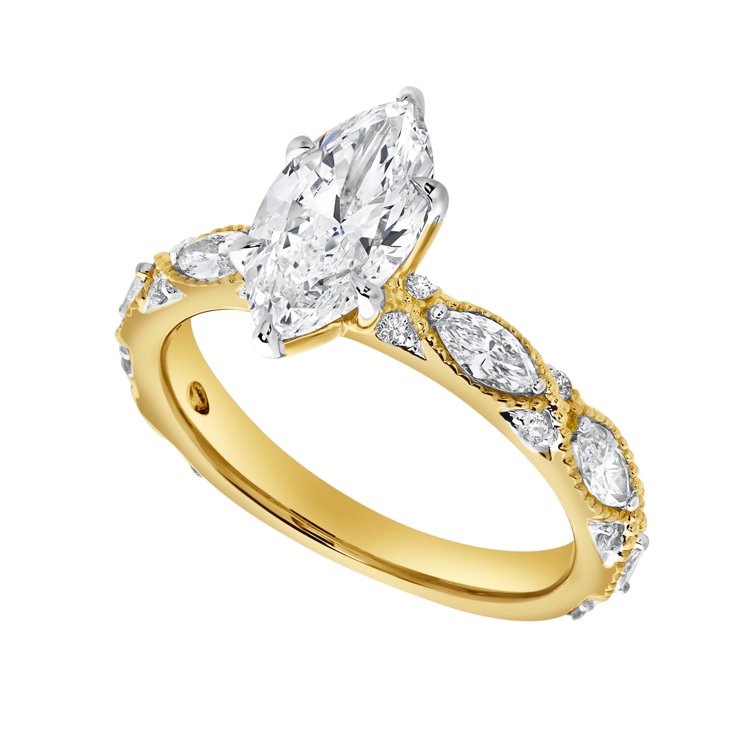 14K Yellow Gold