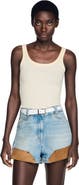 SANDRO Ribbed vest top