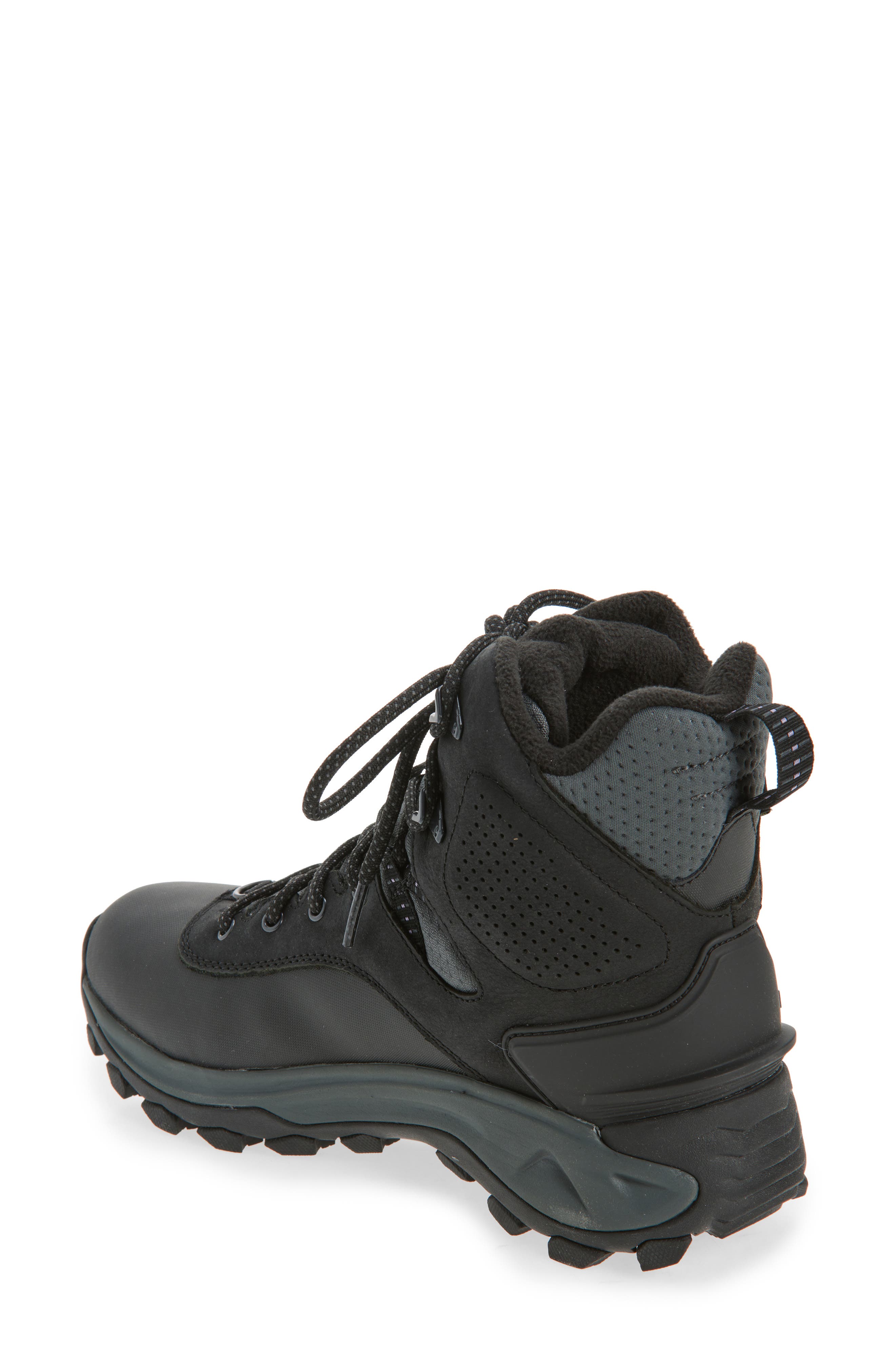 Merrell Thermo Kiruna 2 Mid Waterproof Hiking Boot, Alternate, color, Black