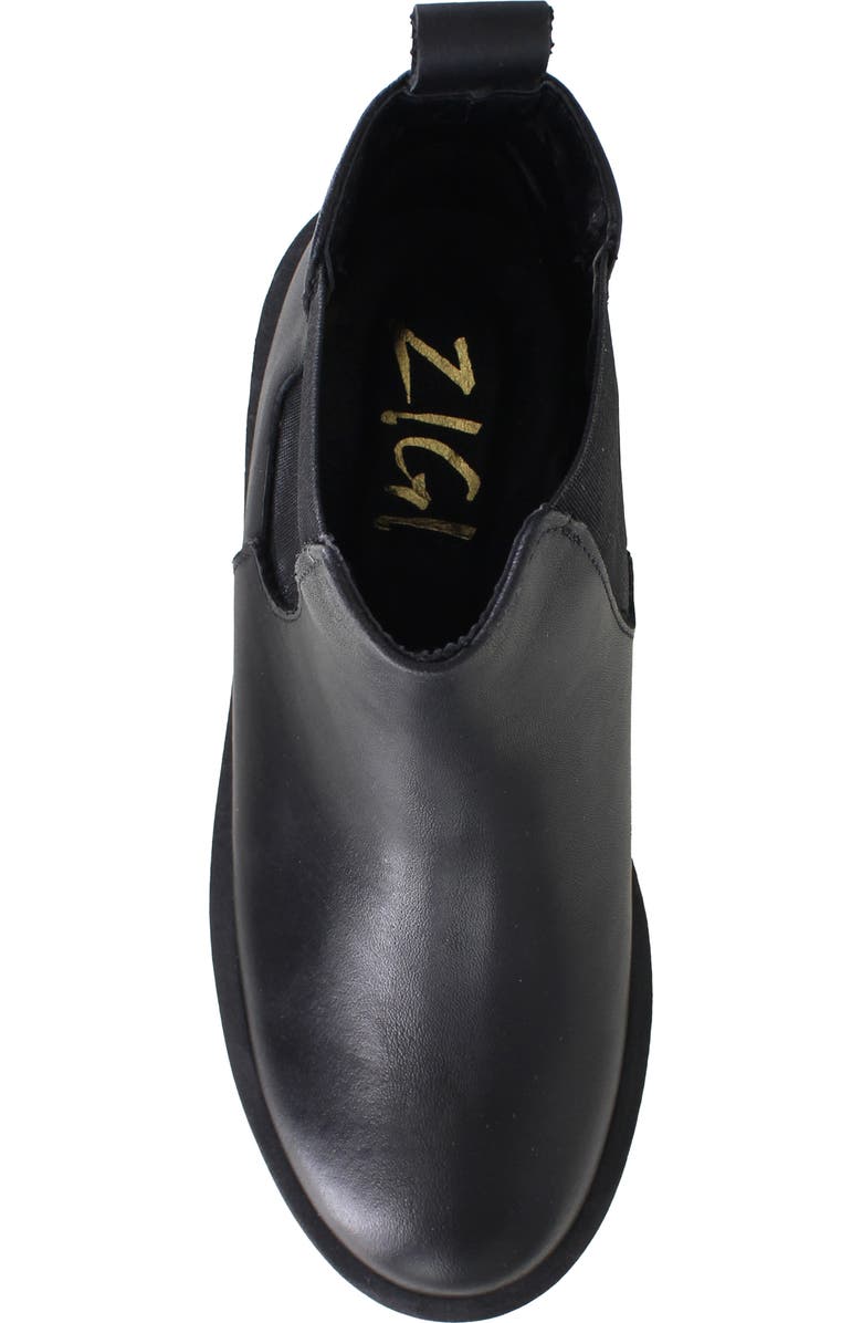ZIGI Josefa Waterproof Chelsea Boot, Alternate, color, Black