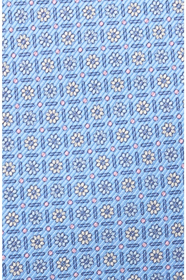 Neat Silk Tie, Alternate, color, SKY