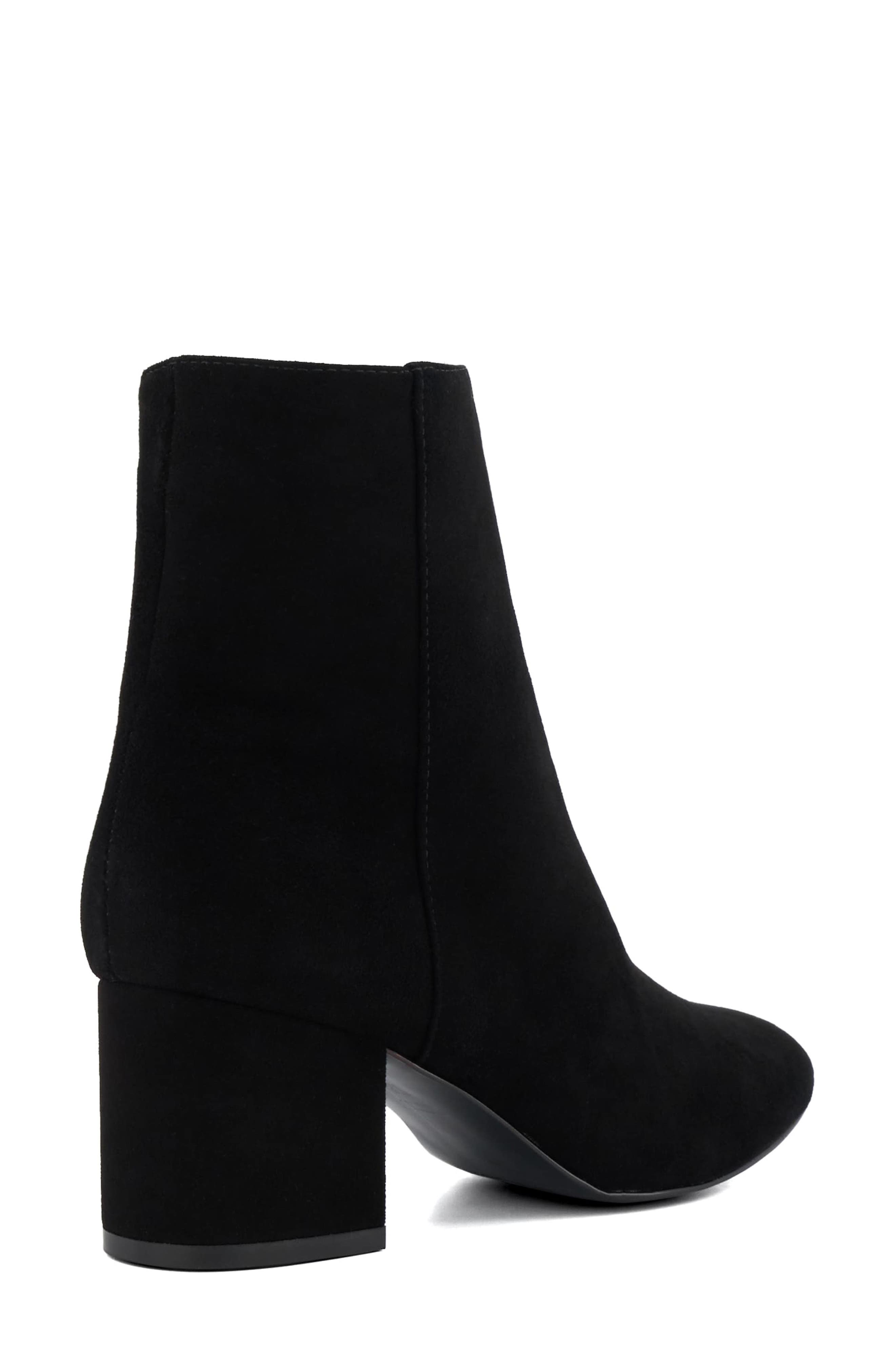 Dune London Ottack Bootie, Alternate, color, Black-Suede