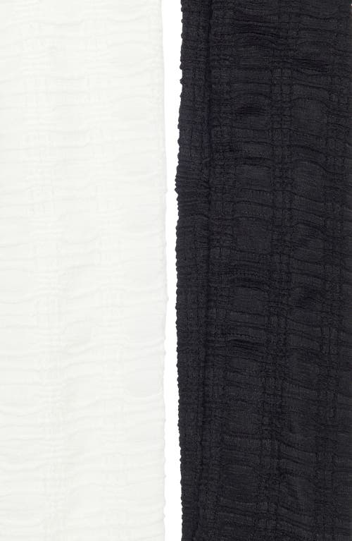 Bp. Set Of 2 Textured Soft Headbands In Multi