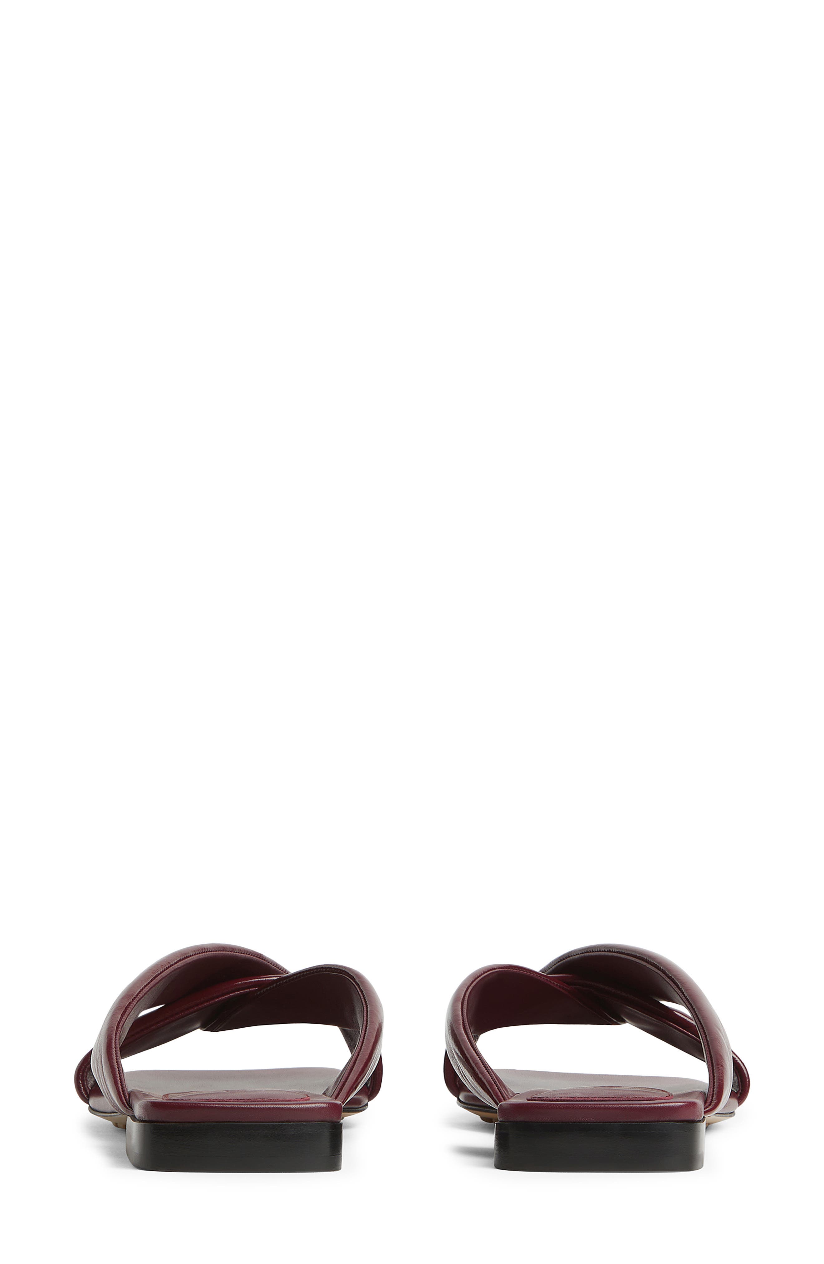 Bottega Veneta Flat Cushion Sandal, Alternate, color, 2240 Barolo