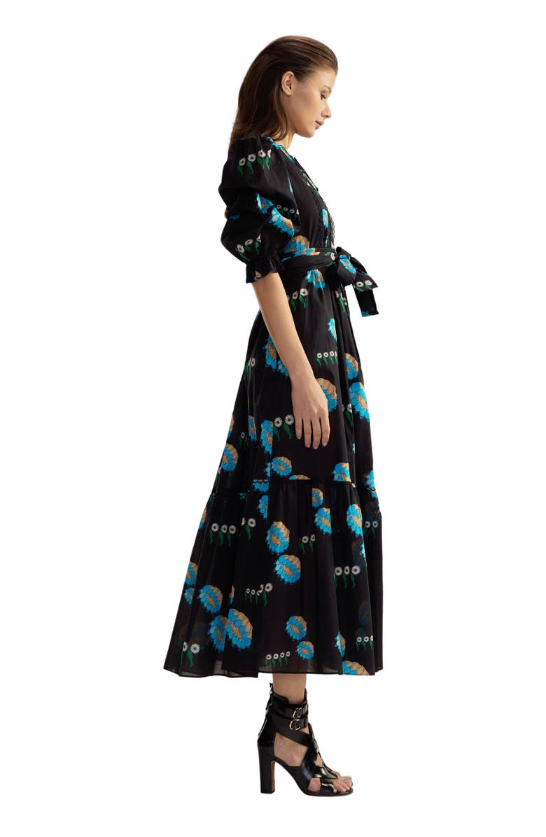 Cynthia Rowley Eve Pintuck Dress, Alternate, color, 