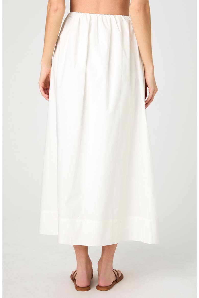 Nomi Cotton Maxi Skirt, Alternate, color, SUMMER WHITE