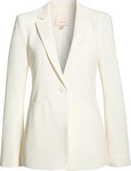 Cinq à Sept Karlie One Button Blazer