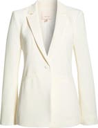 Cinq à Sept Karlie One Button Blazer