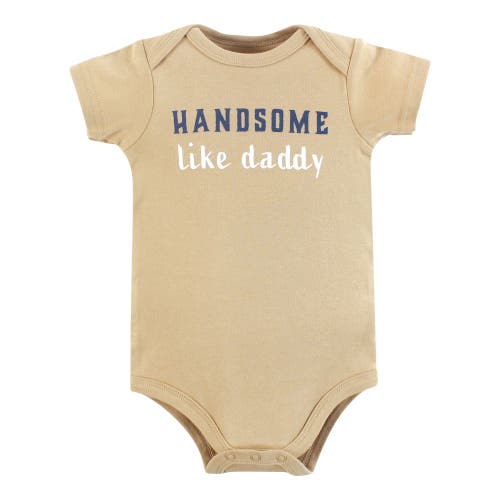 Hudson Baby Essential Cotton Bodysuits 5-piece Set In Multi