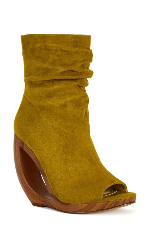 Arlo Peep Toe Bootie