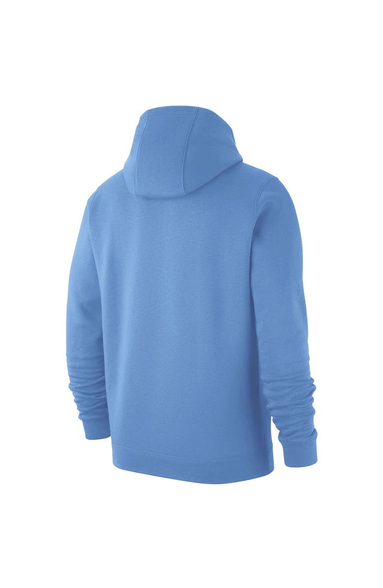 Nike Men's Nike Light Blue UCLA Bruins Script Logo Club Pullover Hoodie, Alternate, color, 