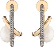 DEMARSON Waverly Freshwater Pearl Drop Earrings