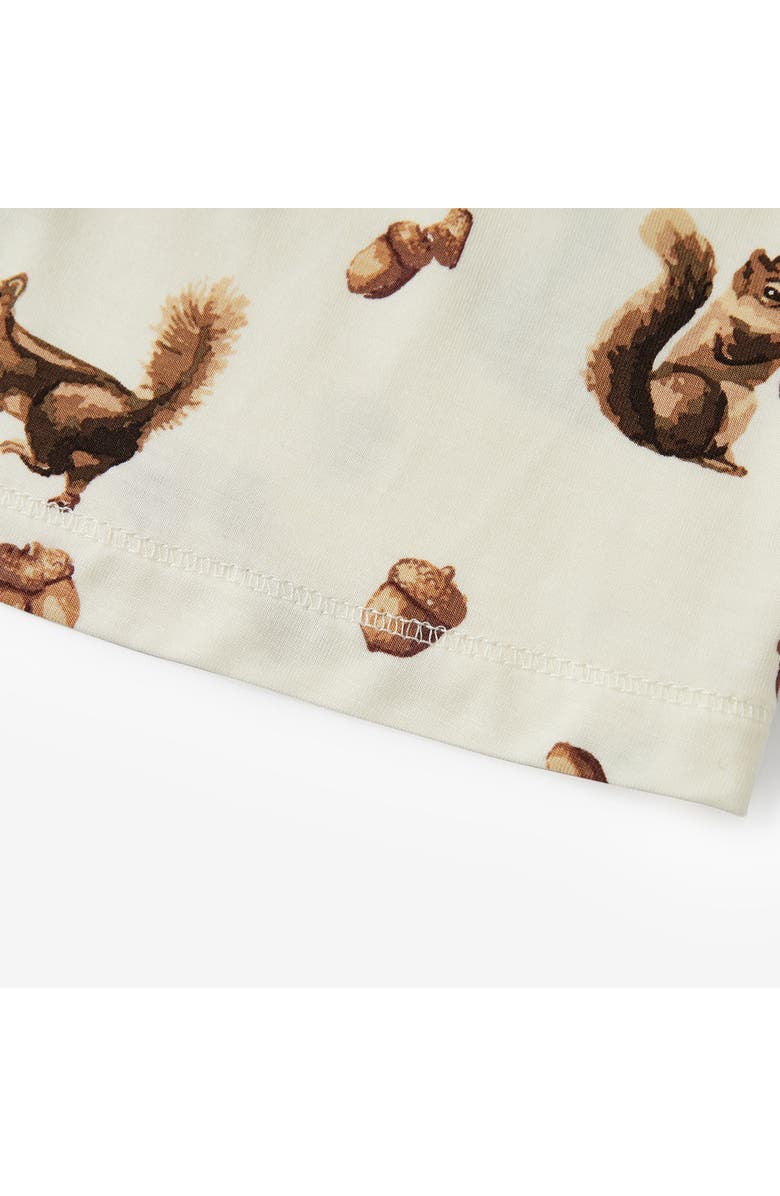 Milkbarn Luxe Stretch Dress and Legging Set, Alternate, color, Chipmunk