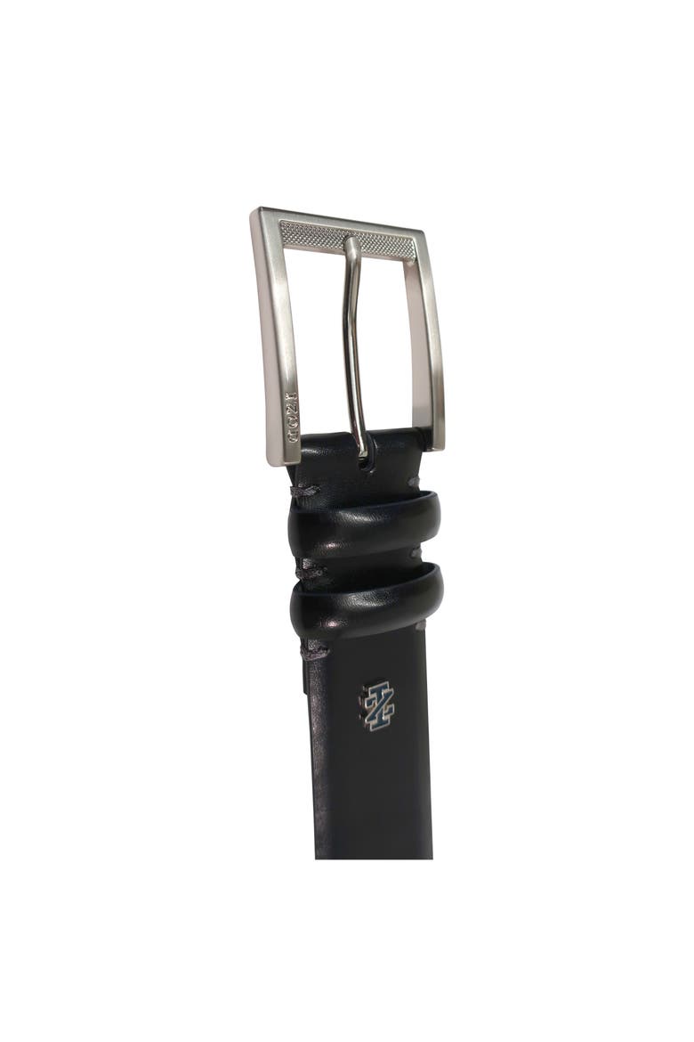 Mens Leather Dress Belt, Alternate, color, Black