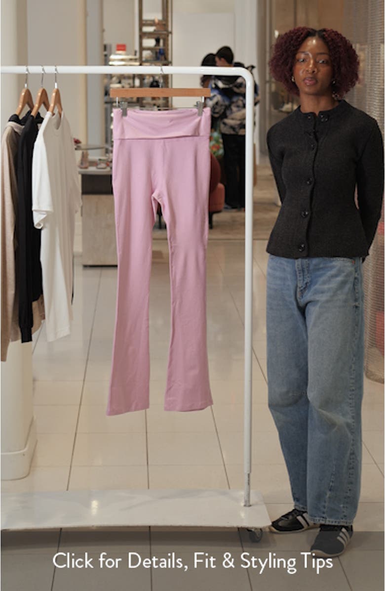 Space Dye Foldover Pants, sales video thumbnail