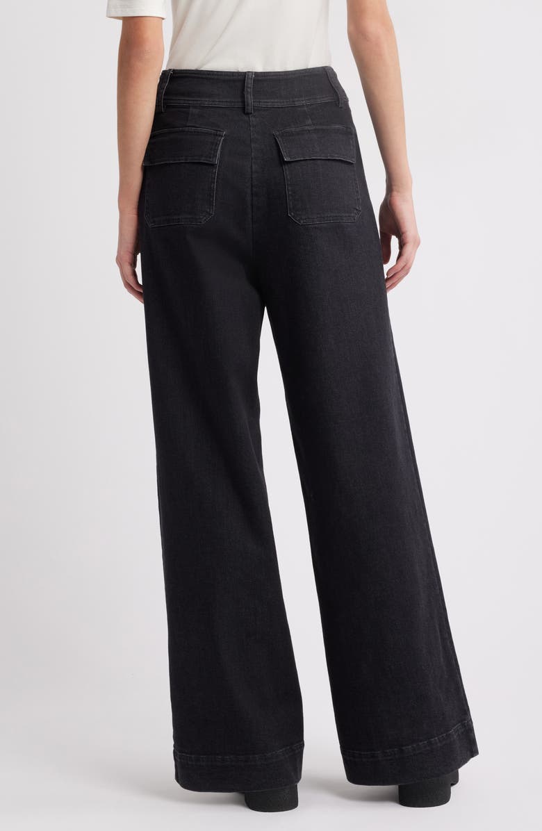 SESSÙN Manhattan Wide Leg Jeans, Alternate, color, 