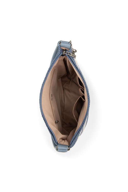 The Sak Sequoia Hobo Leather Bag In Blue