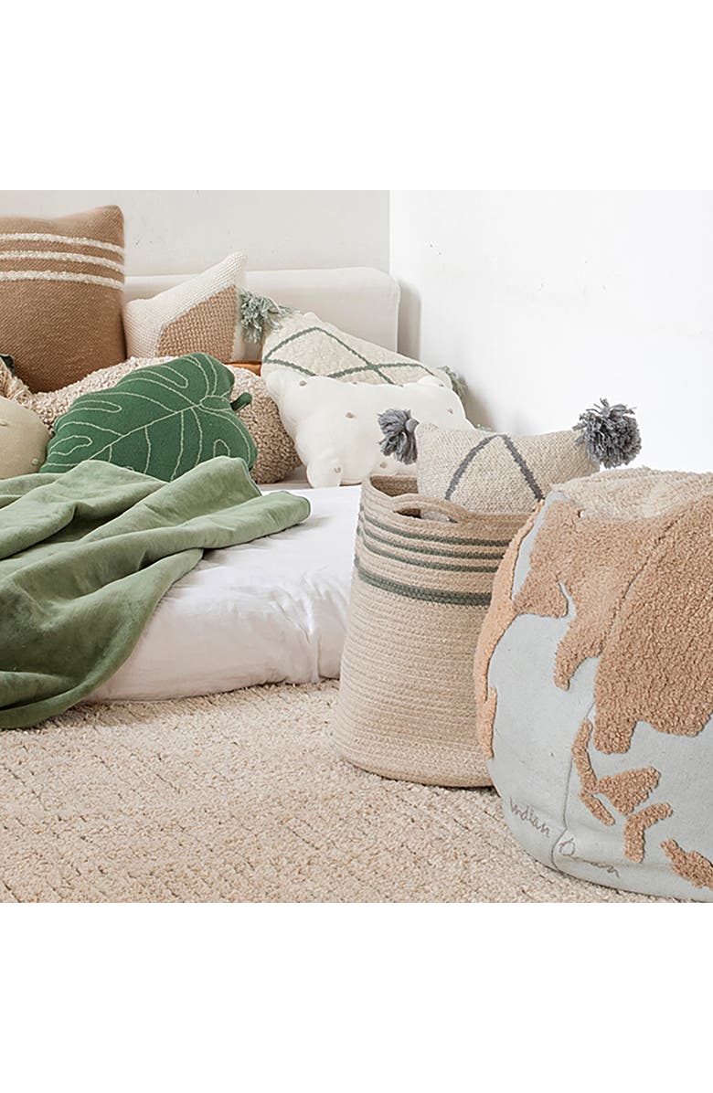 Lorena Canals Basket Twin, Alternate, color, Natural, Vintage Blue