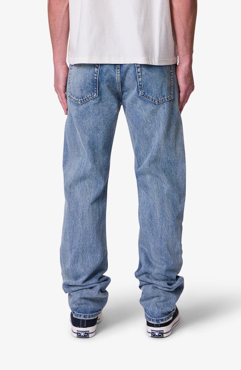 mnml Straight Leg Jeans, Alternate, color, Medium Blue