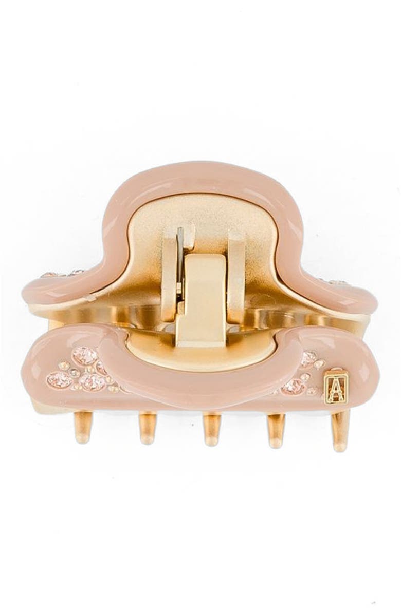 Alexandre de Paris Vendome Small Crystal Hair Claw Clip, Alternate, color, 