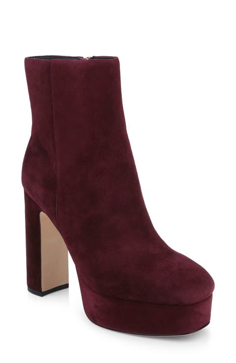 Soho Leather Platform Bootie