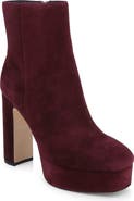 L'AGENCE Soho Leather Platform Bootie