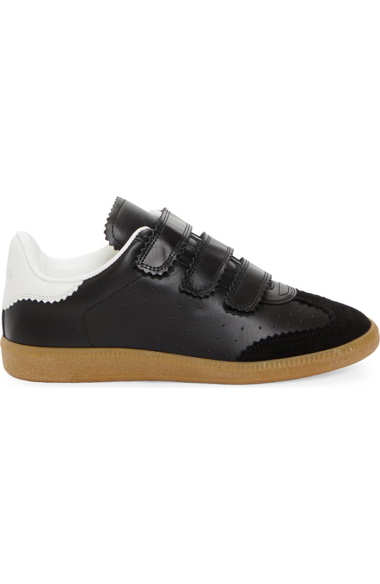 Isabel Marant Beth Low Top Sneaker, Alternate, color, Black