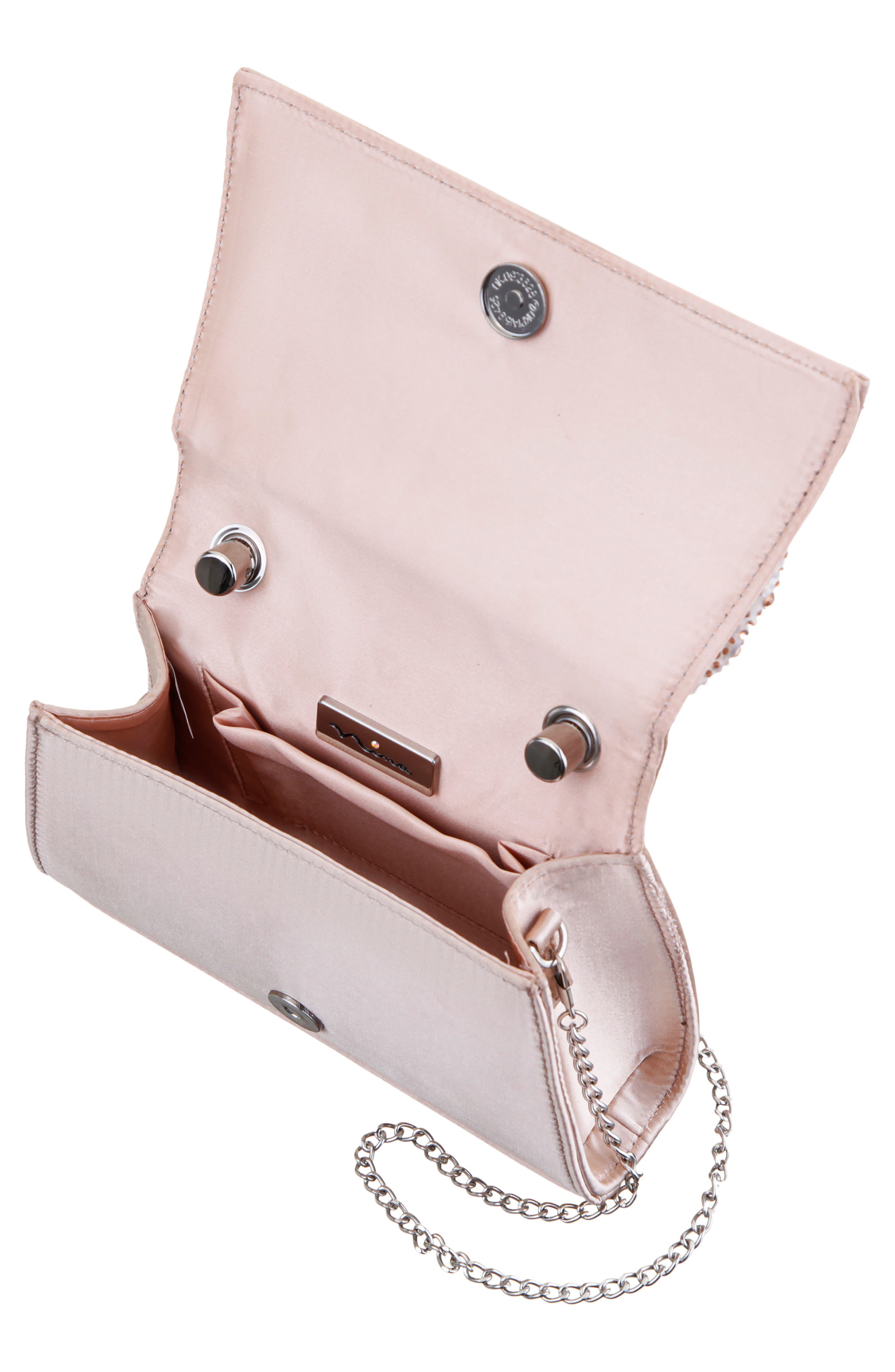 Legacy Top Handle Clutch, Alternate, color, PEARL ROSE