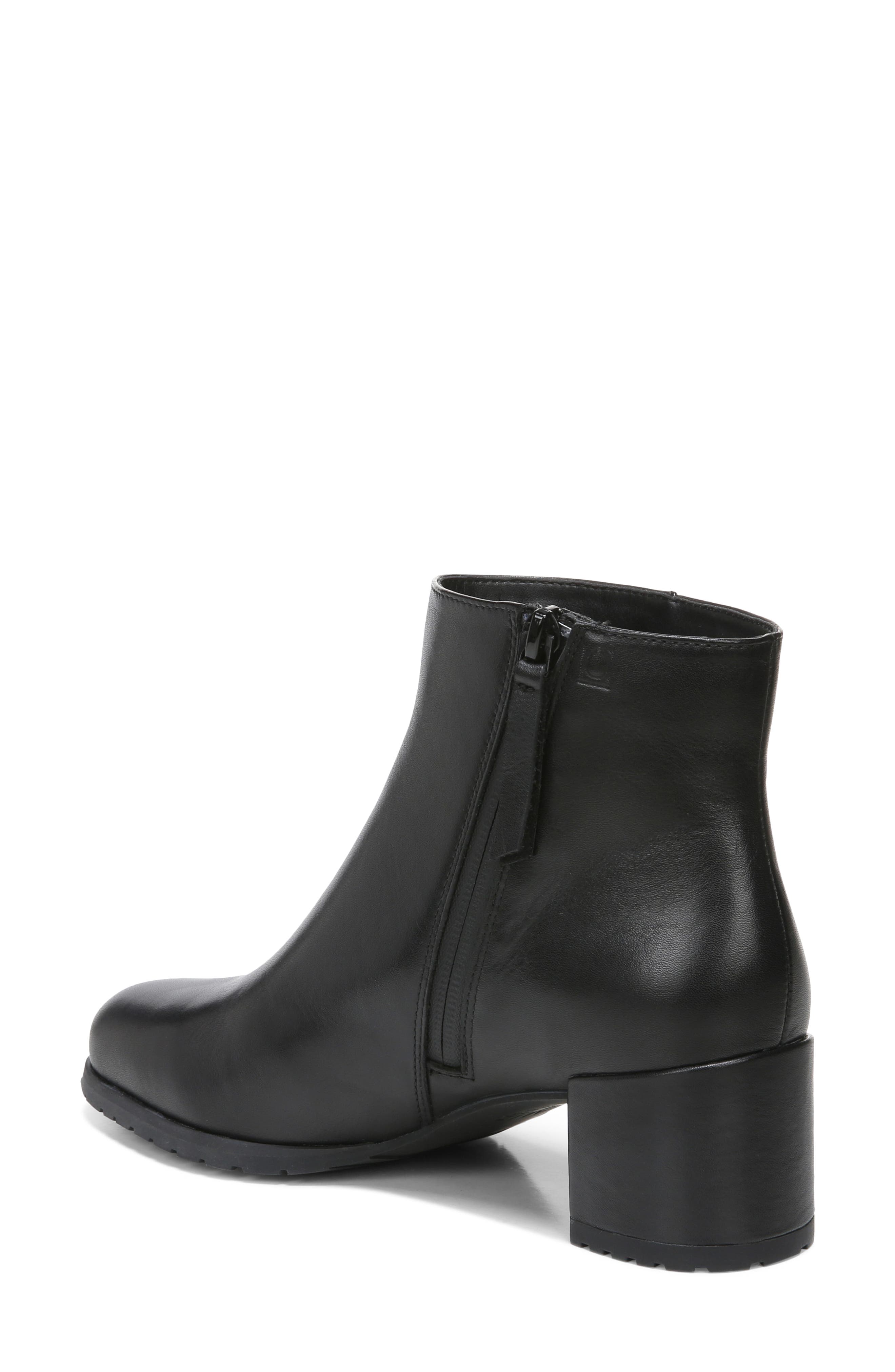 Naturalizer Bay Weatherproof Bootie, Alternate, color, Black Leather